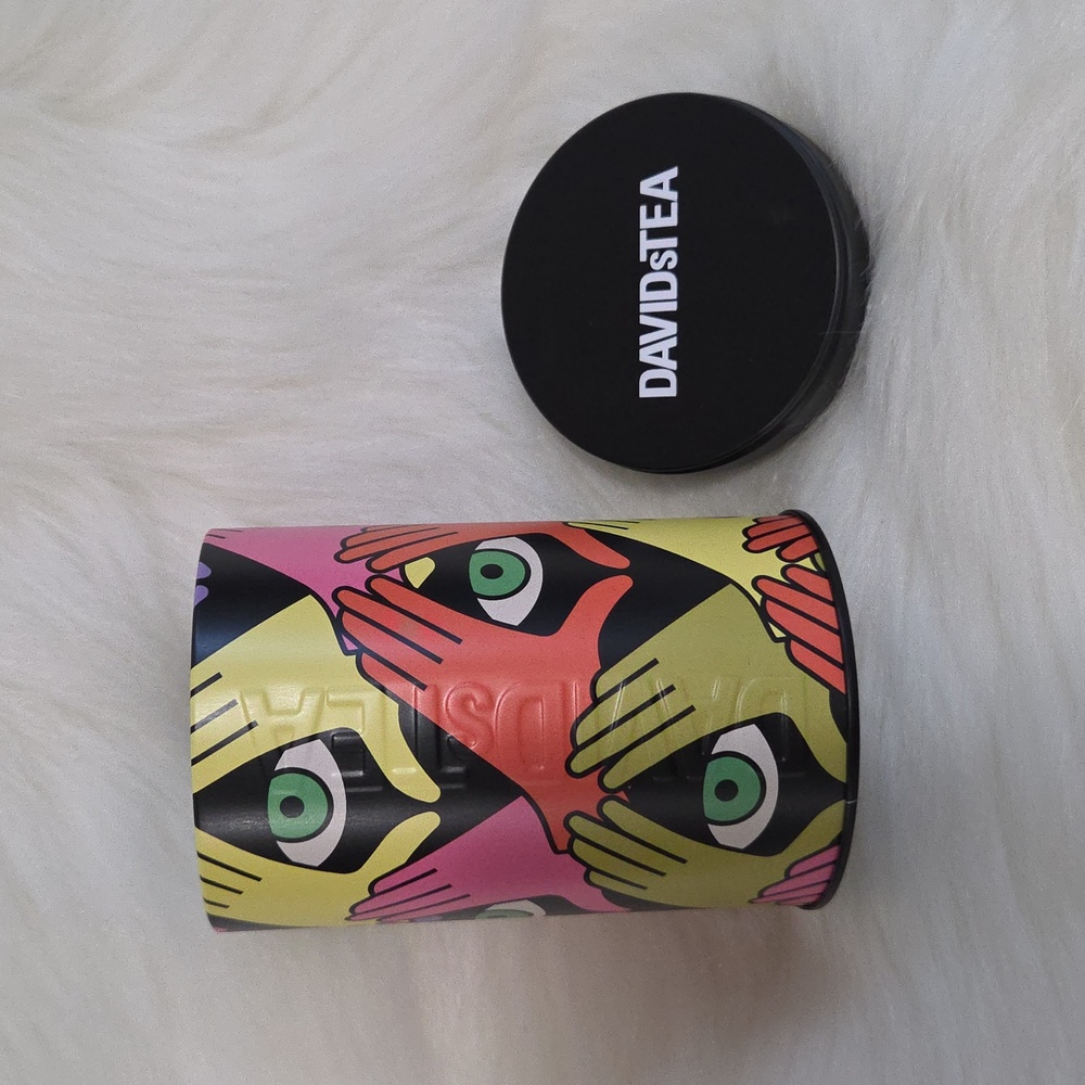 2 For $20 New! Davidstea Halloween Eyes Perfect Tin *Retired* Davids Tea